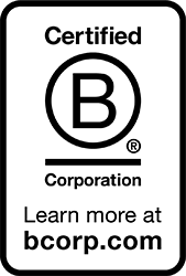 Certified B Corporation — Learn more at bcorp.com