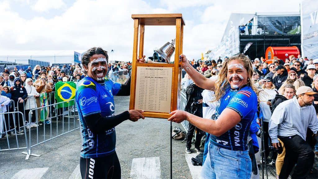 가브리엘라 브라이언과 미겔 푸포, 2026 Rip Curl Pro Bells Beach 우승