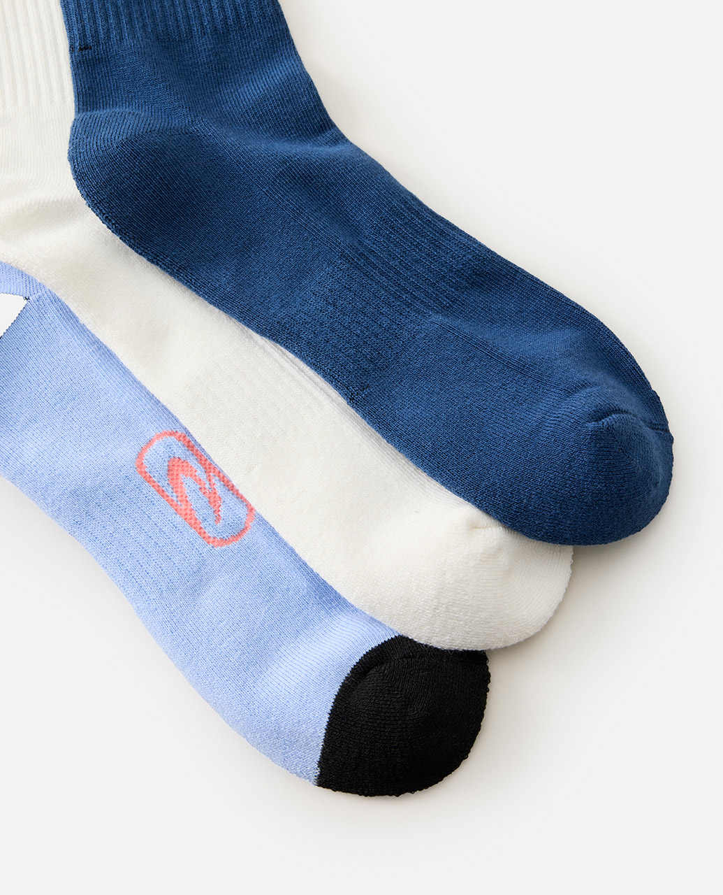 Retro Crew Sock 3-Pk
