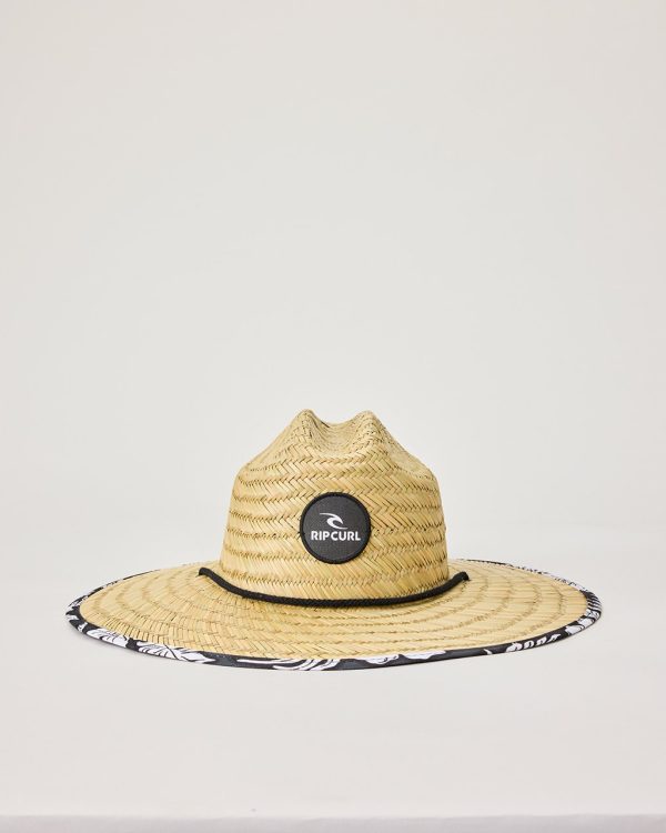Mixed Straw Sun Hat