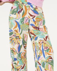Sunset Luau Beach Pant Cream