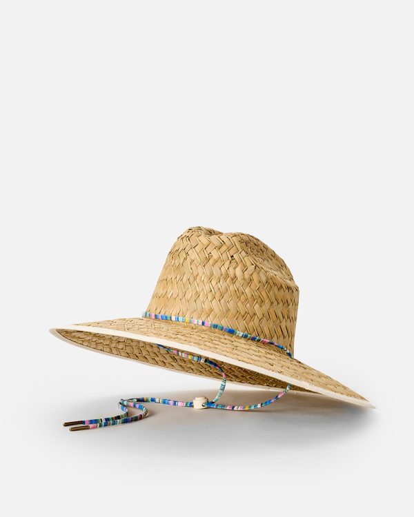 Mixed Surf Straw Sun Hat