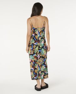 Sunset Luau Midi Dress Mango