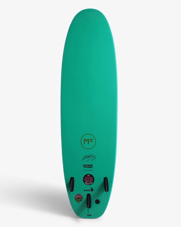 Beastie Super Soft- Aqua Marine 7'0