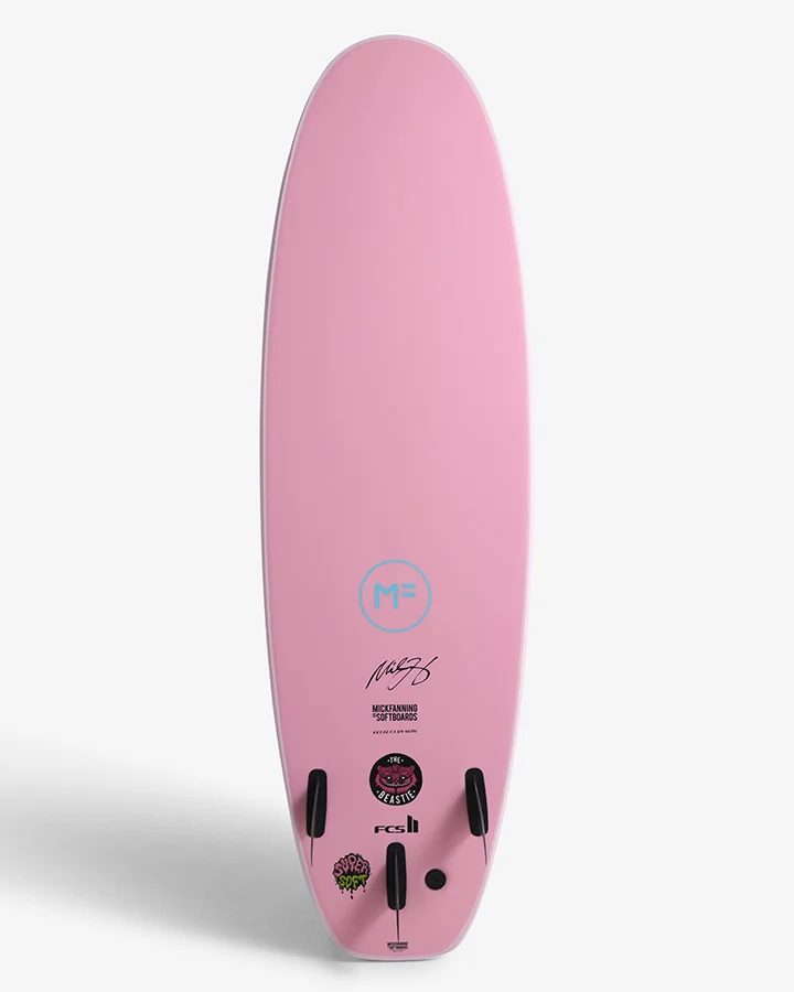 Beastie Super Soft- Baby Pink 8'0