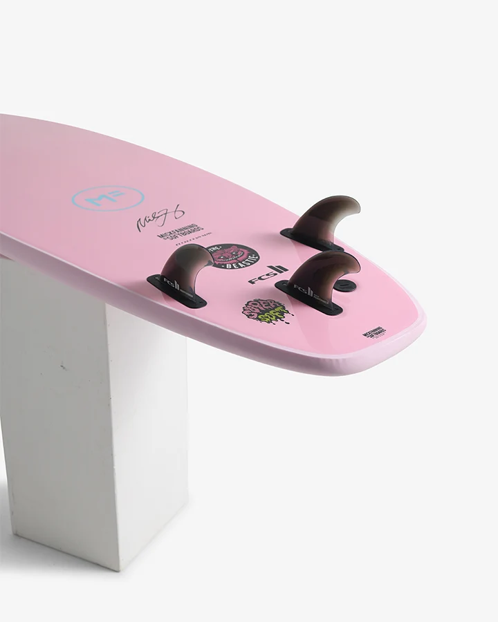 Beastie Super Soft- Baby Pink 8'0